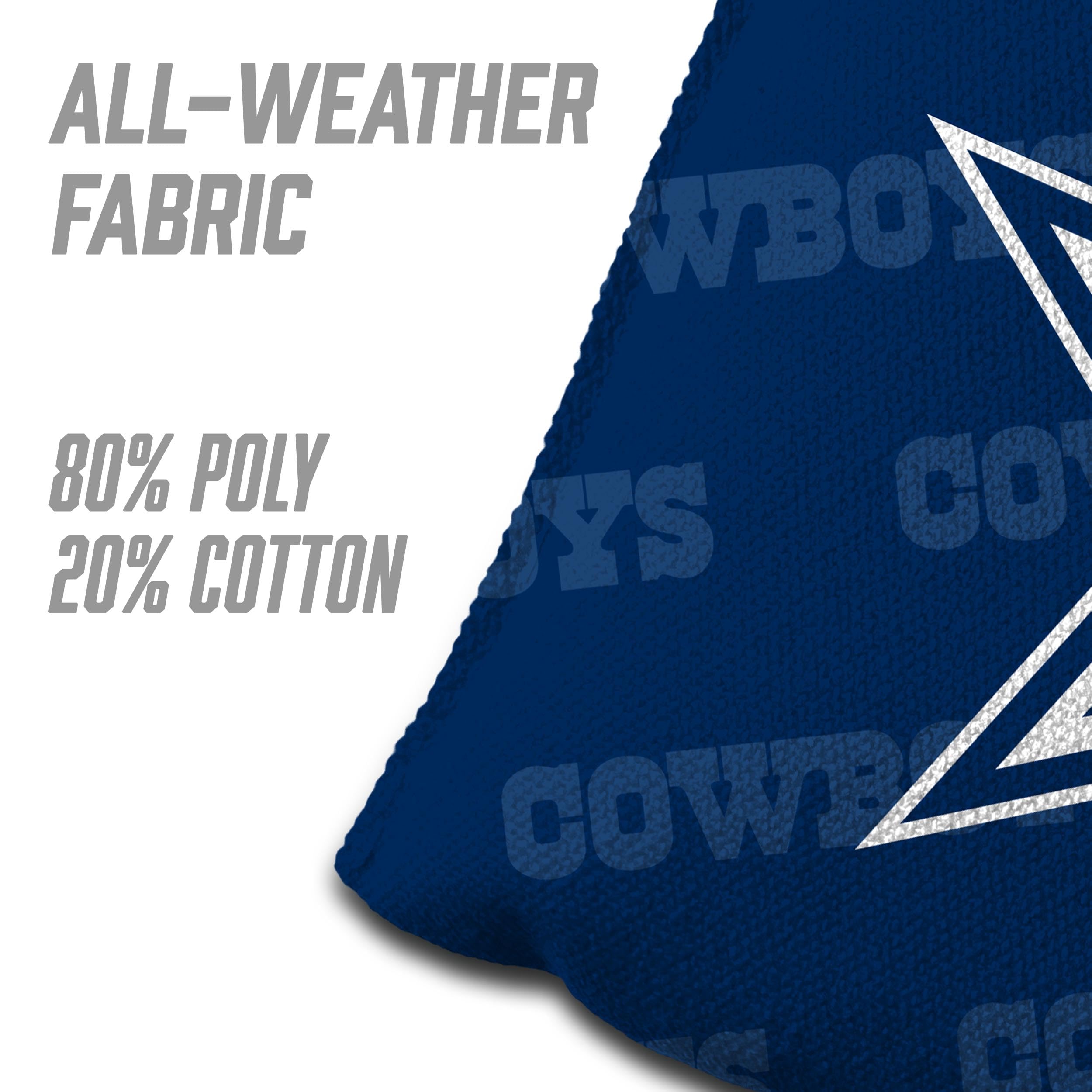 YouTheFan NFL Dallas Cowboys Cornhole Bags - 4PK - Blue - Sports Collectibles, Sports Memorabilia, Sports Fan Shop, Sports Gifts