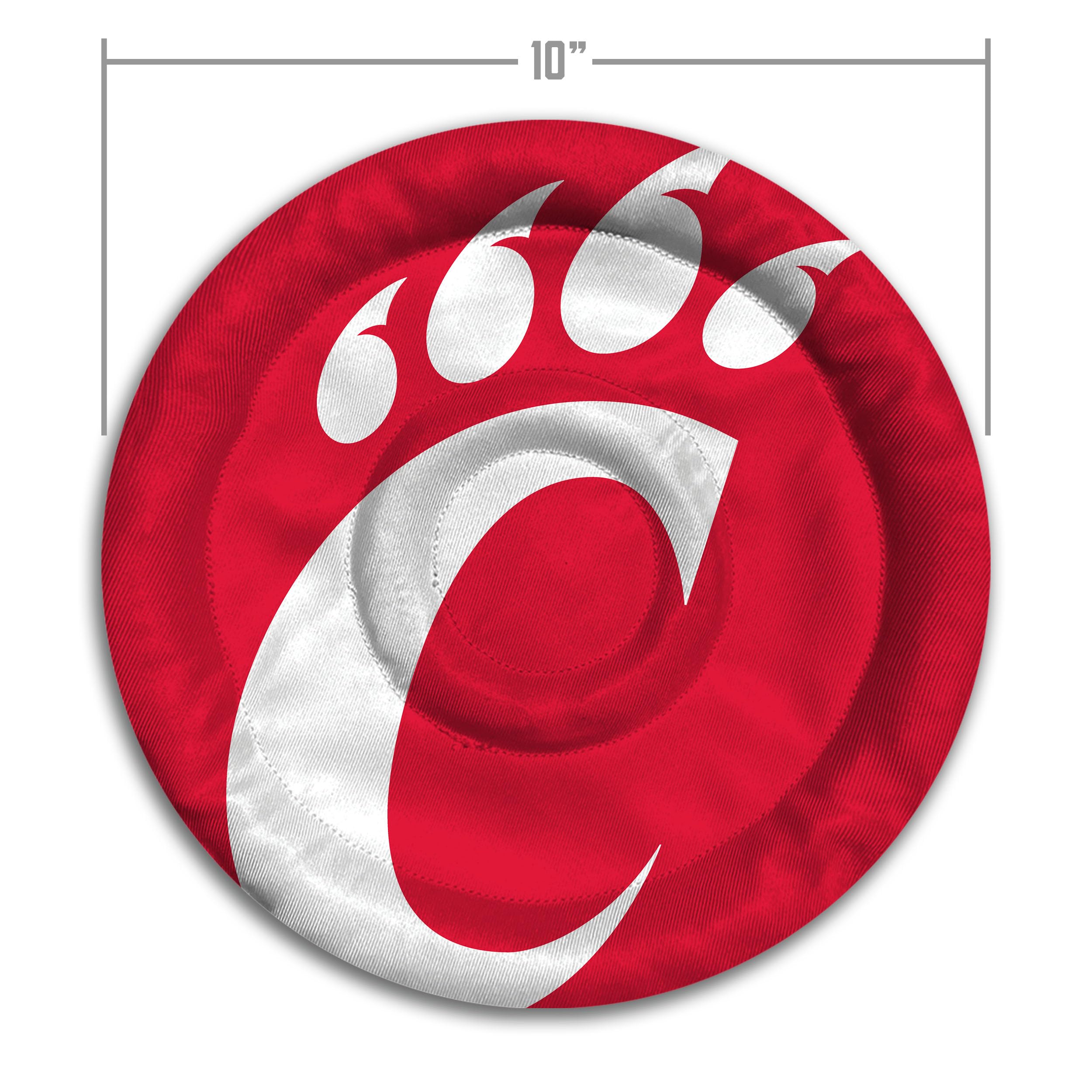 YouTheFan NCAA Cincinnati Bearcats Flimzee Bean-Bag Flying Disc - Sports Collectibles, Sports Memorabilia, Sports Fan Shop, Sports Gifts