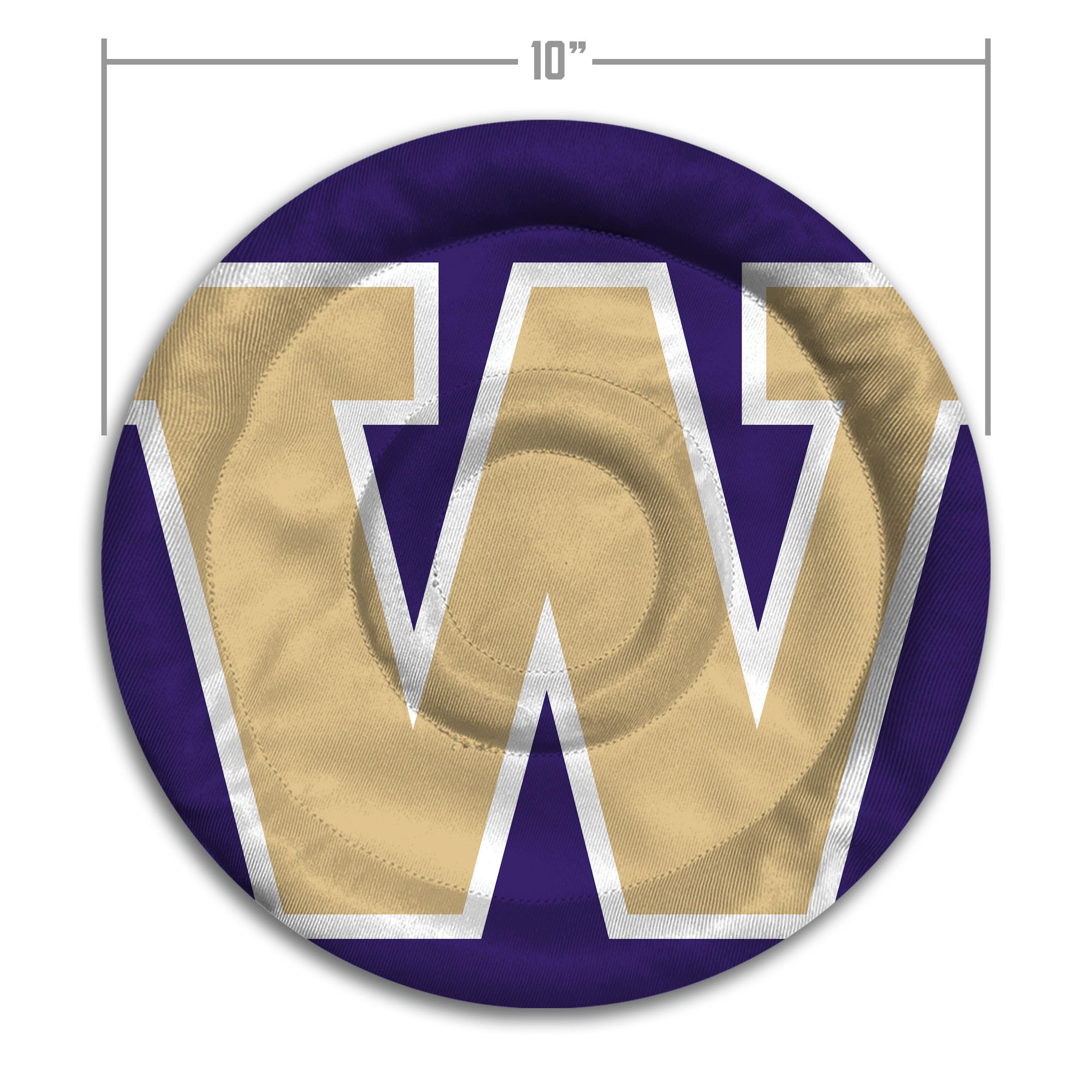 YouTheFan NCAA Washington Huskies Flimzee Bean-Bag Flying Disc - Sports Collectibles, Sports Memorabilia, Sports Fan Shop, Sports Gifts