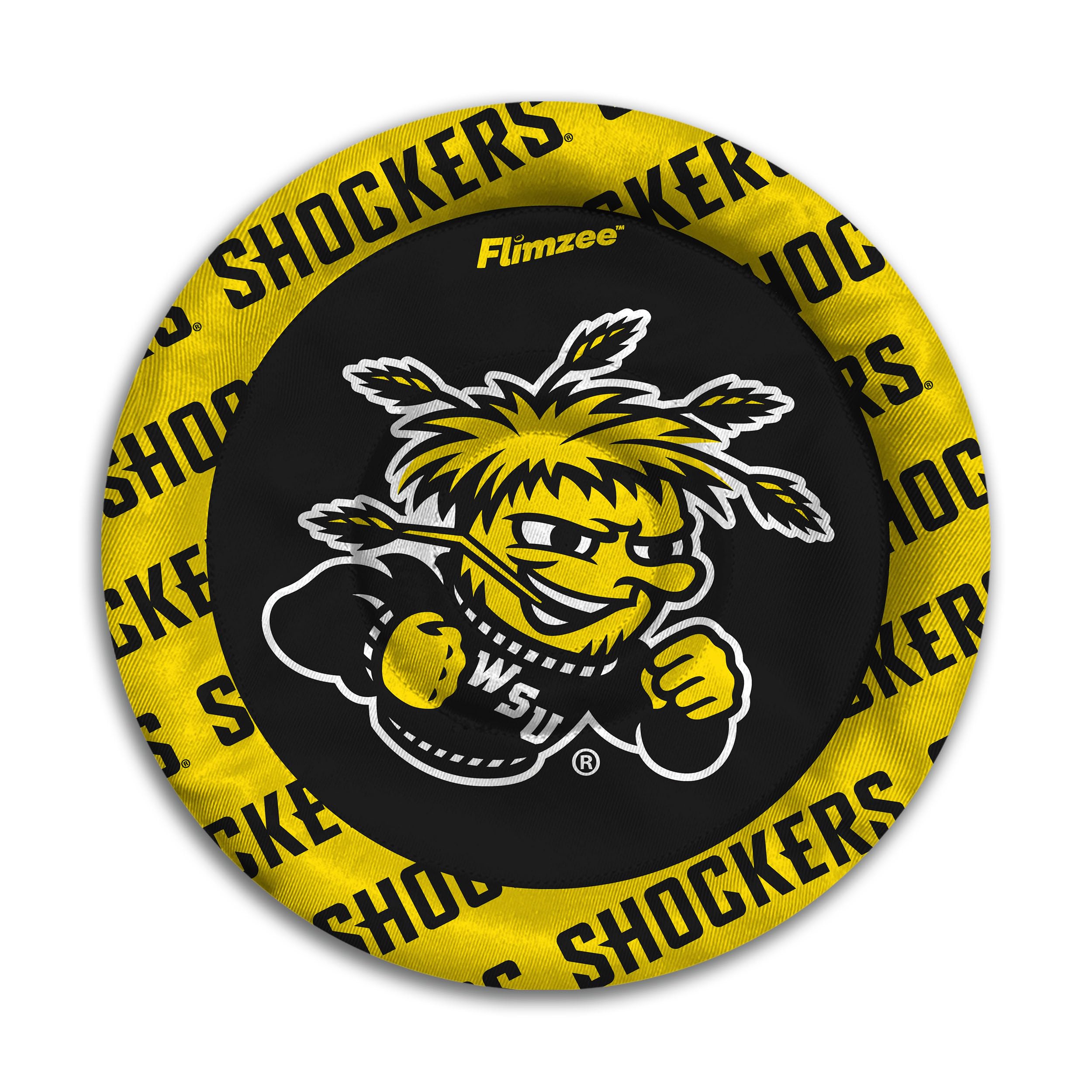 YouTheFan NCAA Wichita State Shockers Flimzee Bean-Bag Flying Disc - Sports Collectibles, Sports Memorabilia, Sports Fan Shop, Sports Gifts