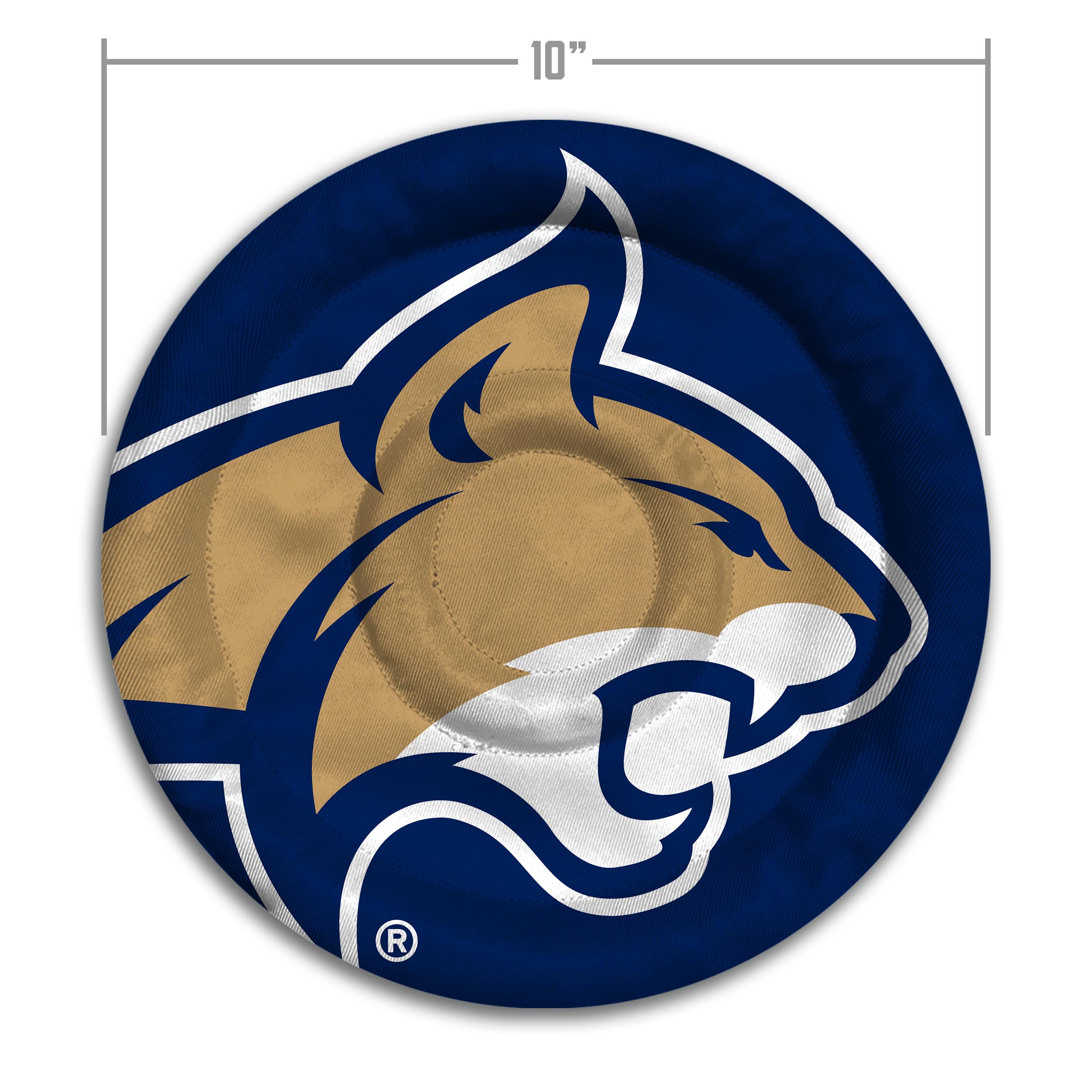 YouTheFan NCAA Montana State Bobcats Flimzee Bean-Bag Flying Disc - Sports Collectibles, Sports Memorabilia, Sports Fan Shop, Sports Gifts