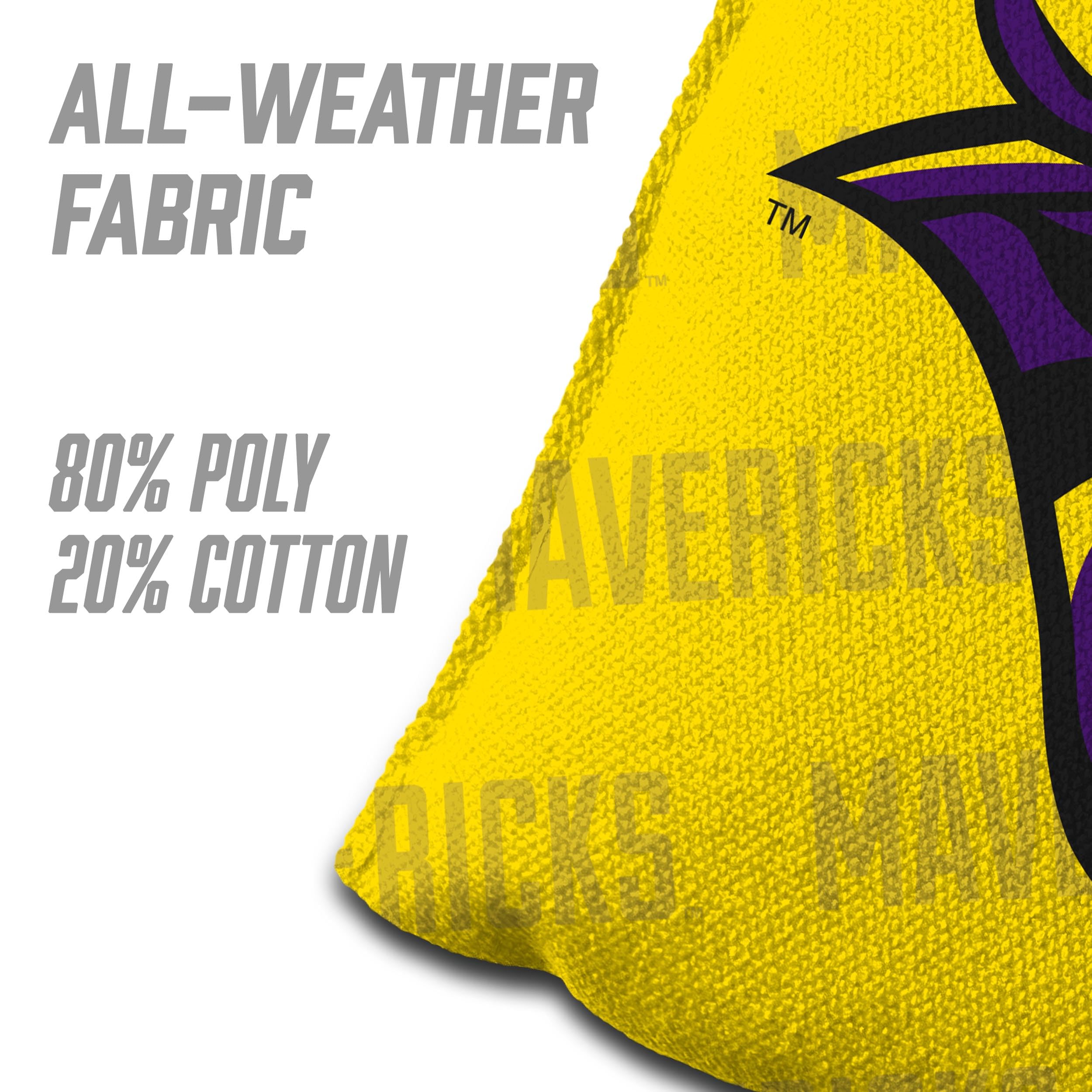 YouTheFan NCAA Minnesota State Mavericks Cornhole Bags - 4PK - Yellow - Sports Collectibles, Sports Memorabilia, Sports Fan Shop, Sports Gifts