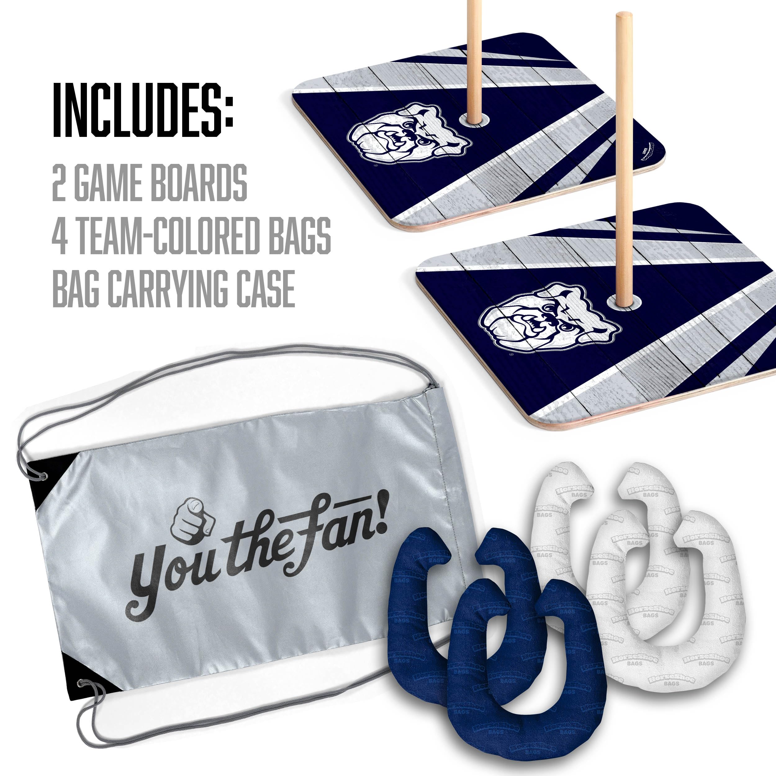 YouTheFan NCAA Butler Bulldogs Horseshoe Bags - Sports Collectibles, Sports Memorabilia, Sports Fan Shop, Sports Gifts