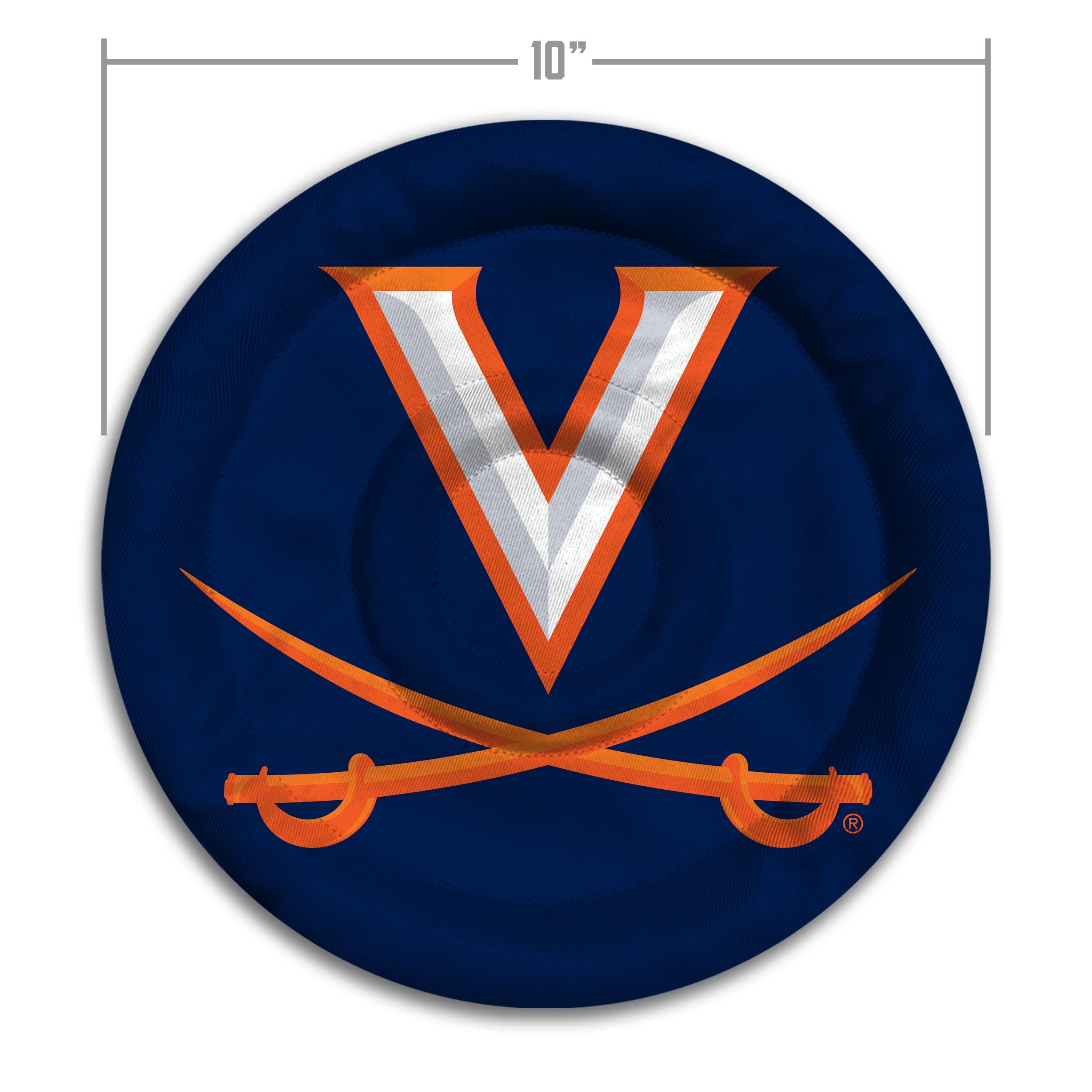 YouTheFan NCAA Virginia Cavaliers Flimzee Bean-Bag Flying Disc - Sports Collectibles, Sports Memorabilia, Sports Fan Shop, Sports Gifts