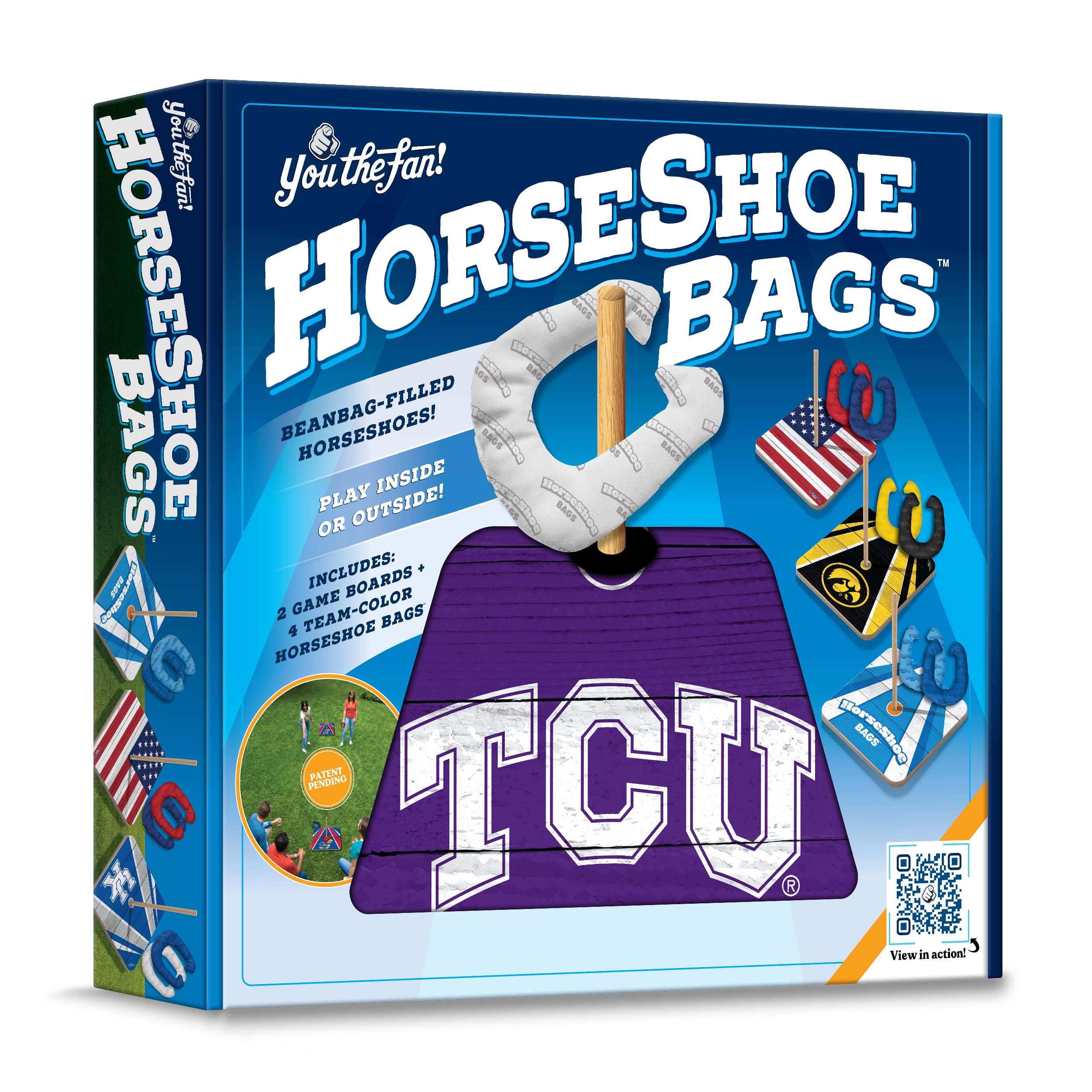 YouTheFan NCAA TCU Horned Frogs Horseshoe Bags - Sports Collectibles, Sports Memorabilia, Sports Fan Shop, Sports Gifts