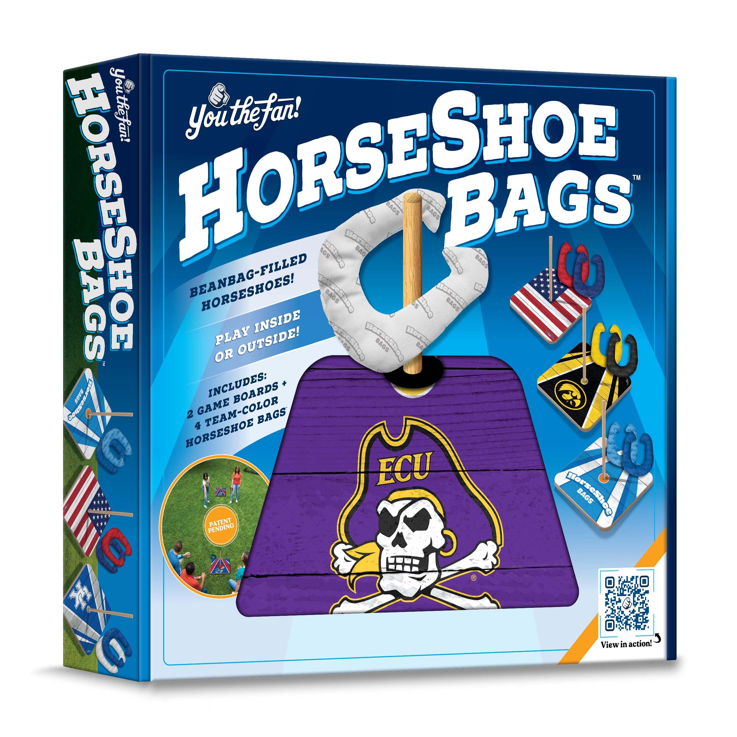 YouTheFan NCAA East Carolina Pirates Horseshoe Bags - Sports Collectibles, Sports Memorabilia, Sports Fan Shop, Sports Gifts