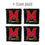YouTheFan NCAA Maryland Terrapins Cornhole Bags - 4PK - Black - Sports Collectibles, Sports Memorabilia, Sports Fan Shop, Sports Gifts