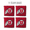 YouTheFan NCAA Utah Utes Cornhole Bags - 4PK - Red - Sports Collectibles, Sports Memorabilia, Sports Fan Shop, Sports Gifts