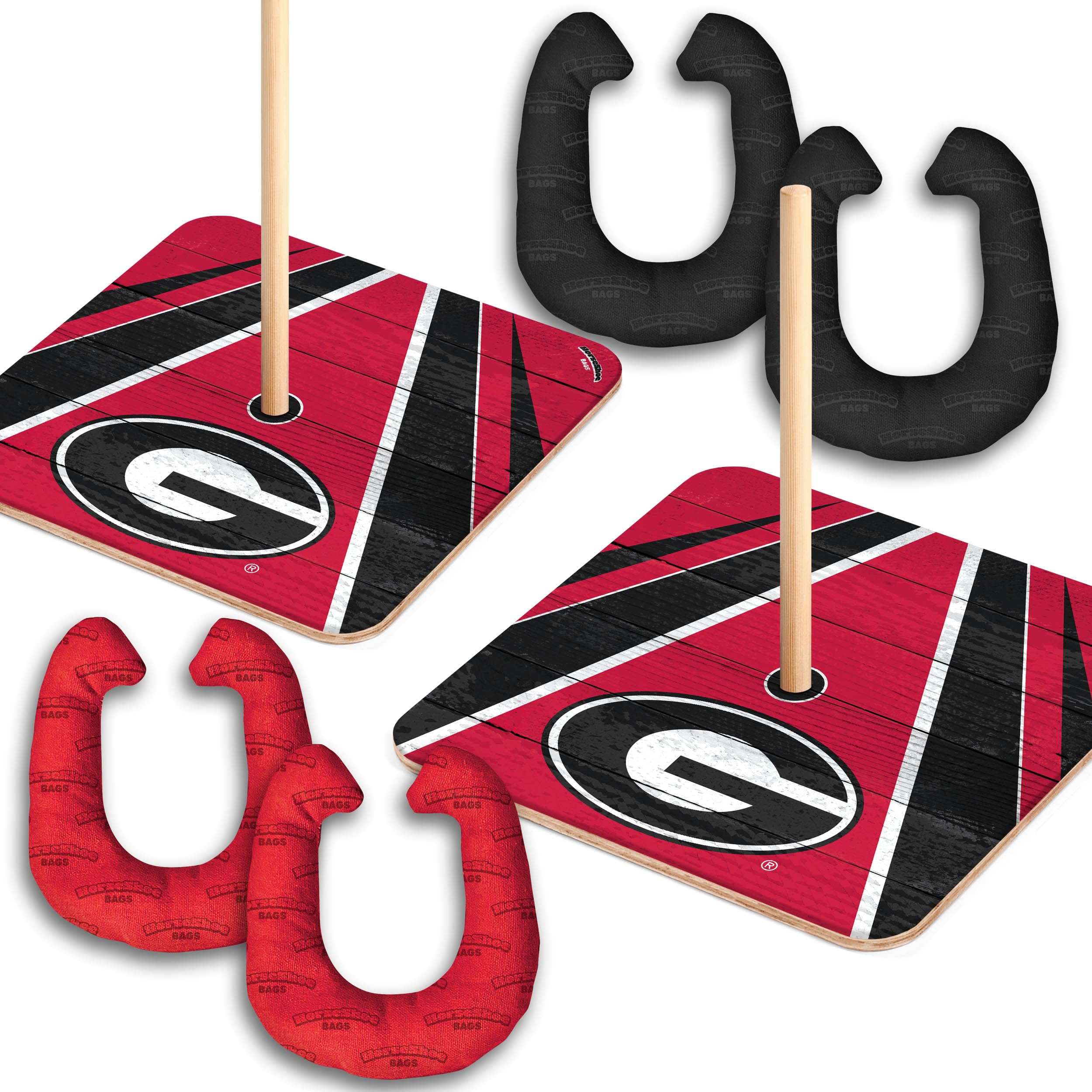 YouTheFan NCAA Georgia Bulldogs Horseshoe Bags - Sports Collectibles, Sports Memorabilia, Sports Fan Shop, Sports Gifts