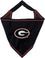 Georgia Tie Around Bandana Pets First - Sports Collectibles, Sports Memorabilia, Sports Fan Shop, Sports Gifts