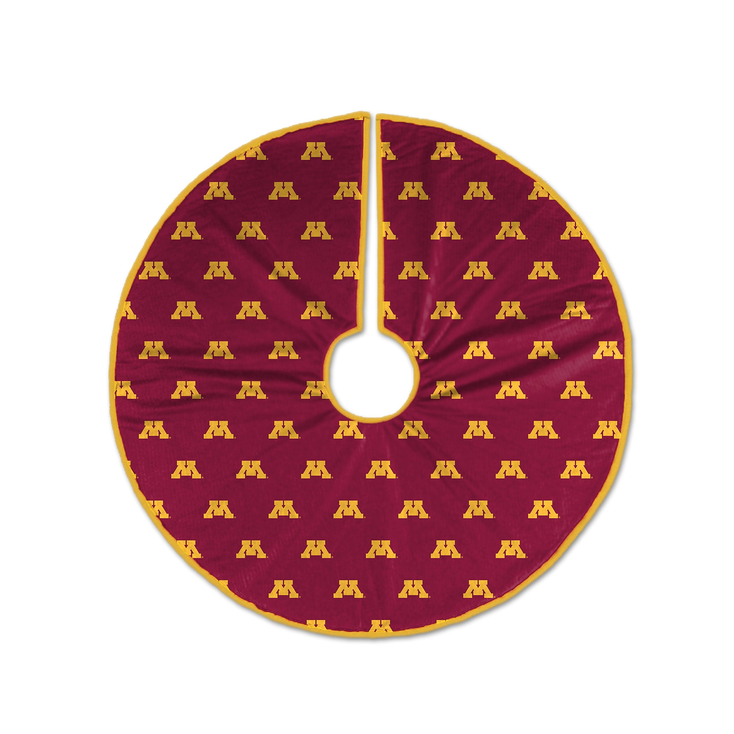 Pegasus Sports NCAA Minnesota Golden Gophers Christmas Tree Skirt, Maroon - Sports Gifts, Sports Memorabilia, Sports Collectibles, Fan Shop