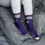 For Bare Feet NCAA TCU Horned Frogs 4 Stripe Deuce Crew Sock Team Color MEDIUM - Sports Gifts, Sports Memorabilia, Sports Collectibles, Fan Shop