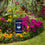 College Flags & Banners Co. Connecticut Huskies Mini Garden and Flower Pot Flag Topper - Sports Collectibles, Sports Memorabilia, Sports Fan Shop, Sports Gifts