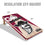 YouTheFan NCAA New Mexico State Aggies 2’ x 4’ Professional Wood Cornhole Game with Logo Bags - Sports Collectibles, Sports Memorabilia, Sports Fan Shop, Sports Gifts
