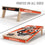 YouTheFan NFL Cincinnati Bengals 2’ x 4’ Professional Wood Cornhole Game with Logo Bags - Sports Collectibles, Sports Memorabilia, Sports Fan Shop, Sports Gifts
