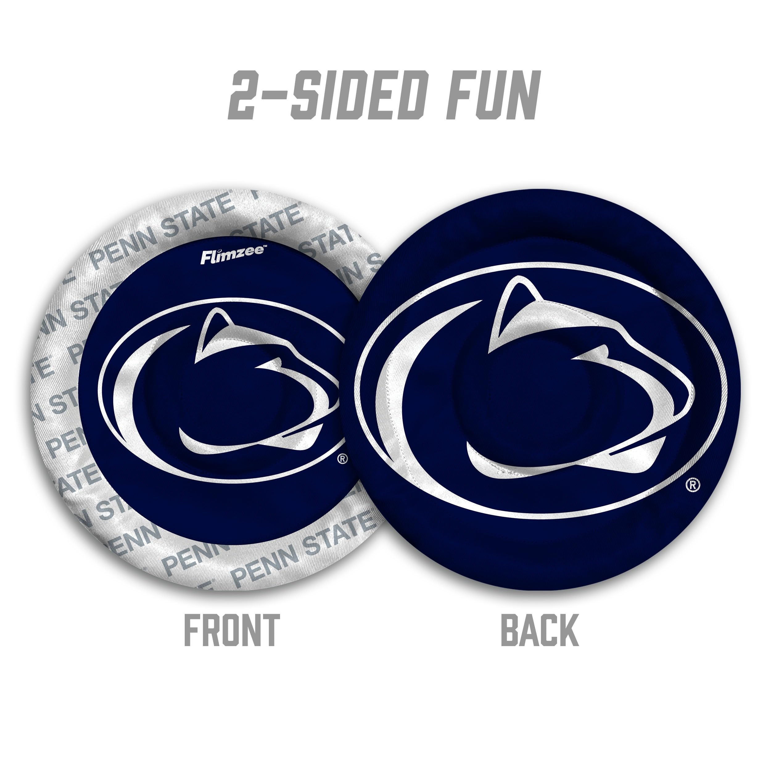 YouTheFan NCAA Penn State Nittany Lions Flimzee Bean-Bag Flying Disc - Sports Collectibles, Sports Memorabilia, Sports Fan Shop, Sports Gifts