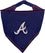 Atlanta Braves Tie Around Bandana Pets First - Sports Collectibles, Sports Memorabilia, Sports Fan Shop, Sports Gifts