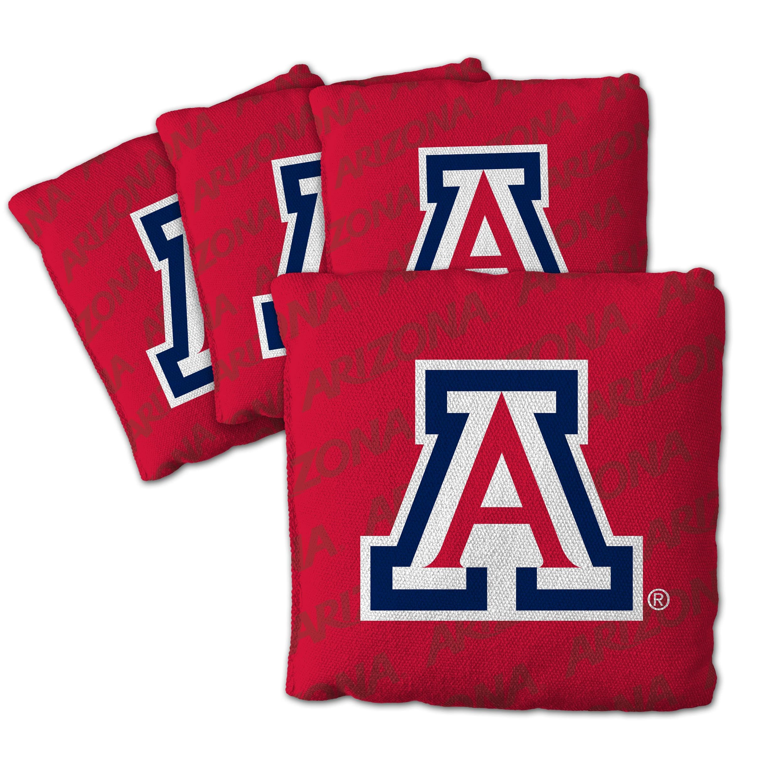 YouTheFan NCAA Arizona Wildcats Cornhole Bags - 4PK - Red - Sports Collectibles, Sports Memorabilia, Sports Fan Shop, Sports Gifts