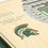 YouTheFan NCAA Michigan State Spartans 5-Layer StadiumView 3D Wall Art - Spartan Stadium 13.00" x 17.00" - Sports Collectibles, Sports Memorabilia, Sports Fan Shop, Sports Gifts