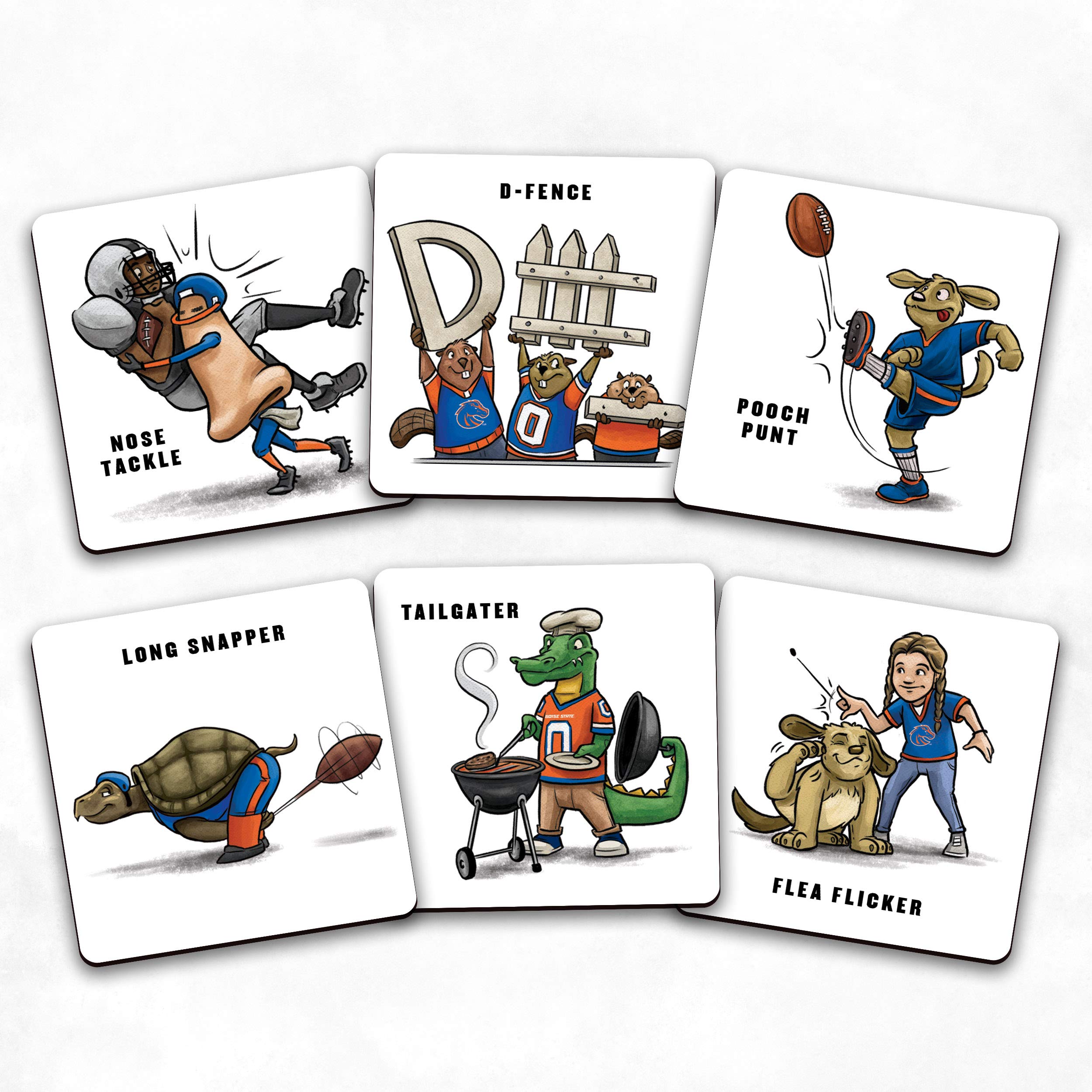 YouTheFan NCAA Boise State Broncos Licensed Memory Match Game - Sports Collectibles, Sports Memorabilia, Sports Fan Shop, Sports Gifts