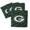 YouTheFan NFL Green Bay Packers Cornhole Bags - 4PK - Green - Sports Collectibles, Sports Memorabilia, Sports Fan Shop, Sports Gifts