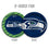 YouTheFan NFL Seattle Seahawks Flimzee Bean-Bag Flying Disc - Sports Collectibles, Sports Memorabilia, Sports Fan Shop, Sports Gifts
