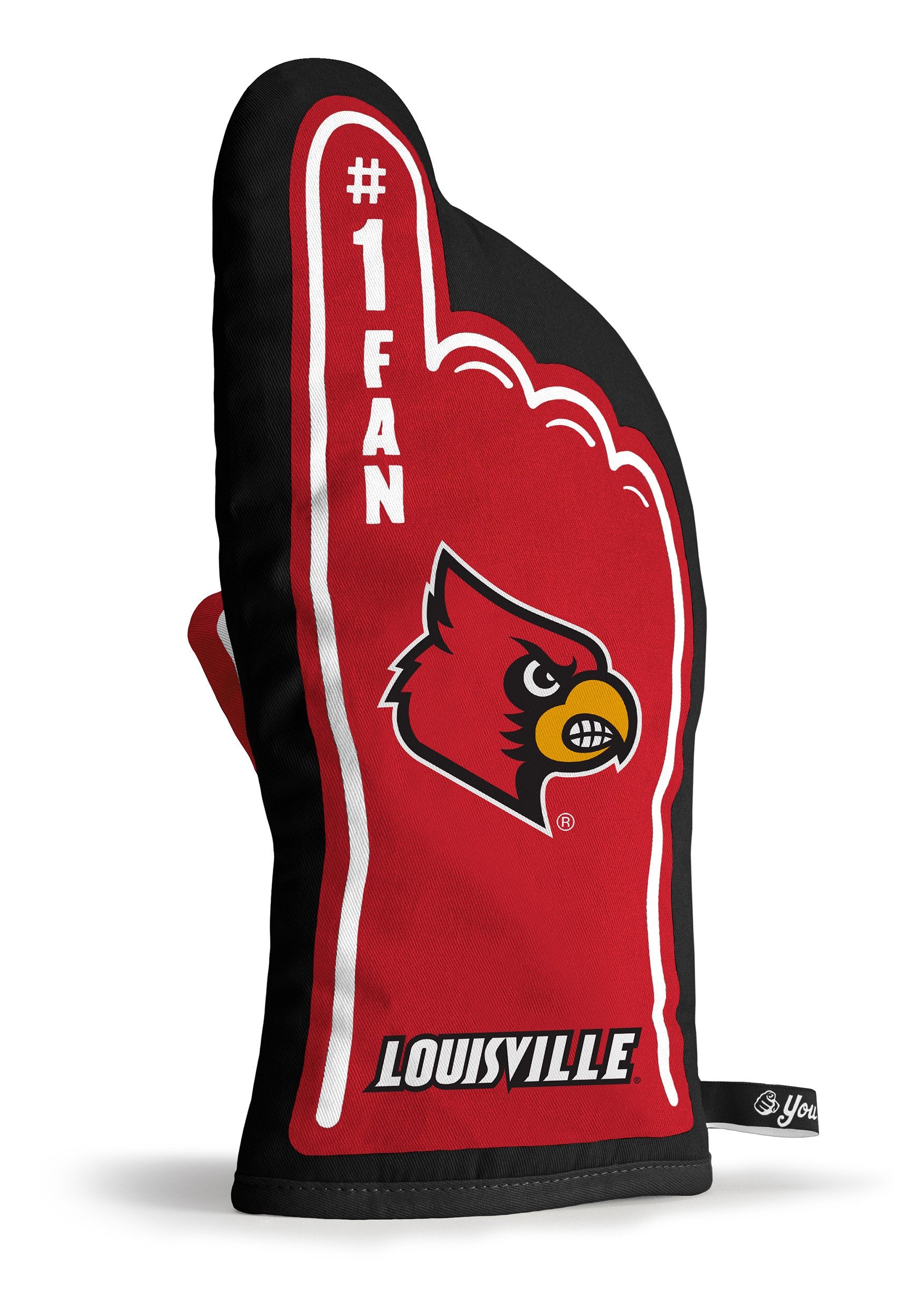YouTheFan NCAA Louisville Cardinals #1 Oven Mitt - Sports Collectibles, Sports Memorabilia, Sports Fan Shop, Sports Gifts