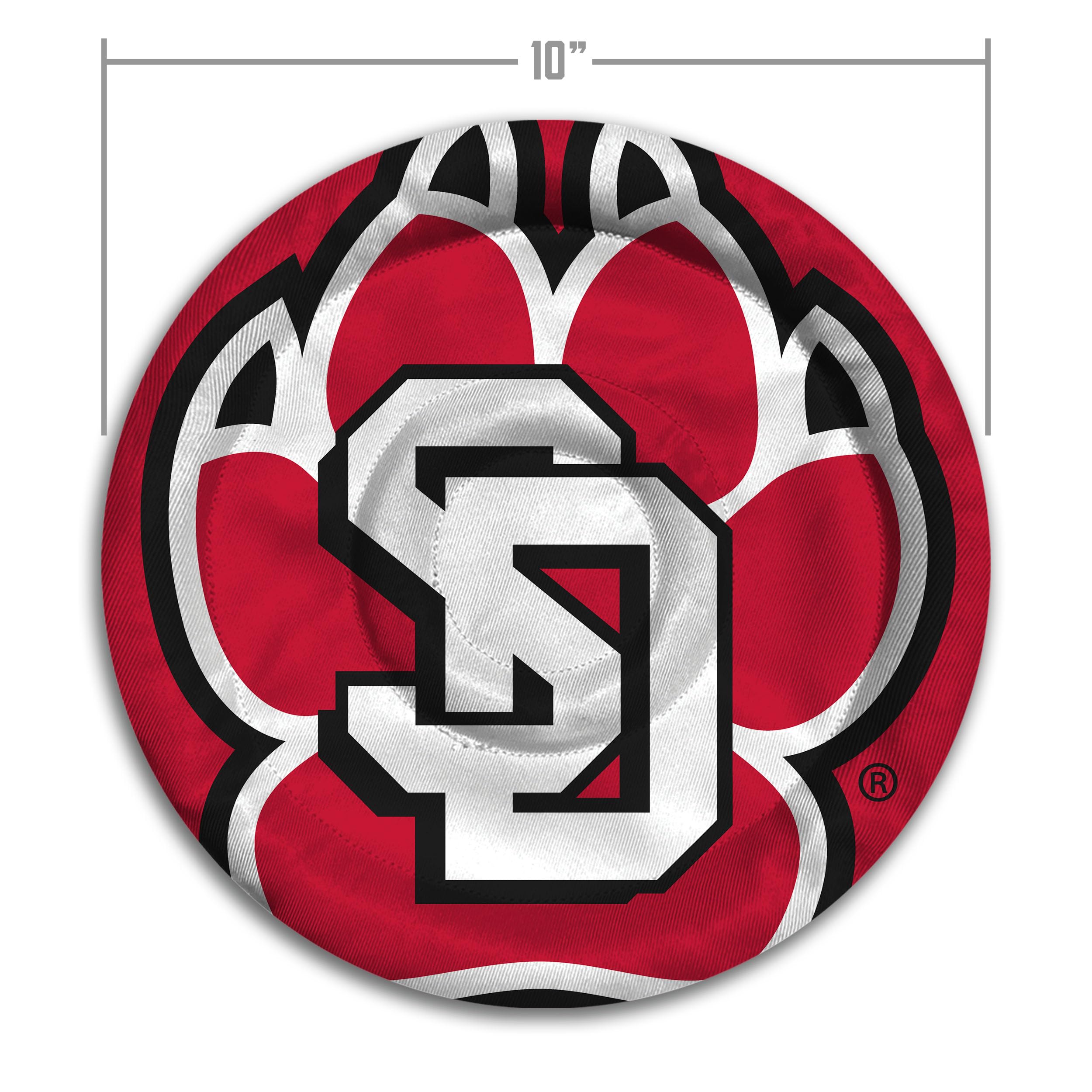 YouTheFan NCAA South Dakota Coyotes Flimzee Bean-Bag Flying Disc - Sports Collectibles, Sports Memorabilia, Sports Fan Shop, Sports Gifts