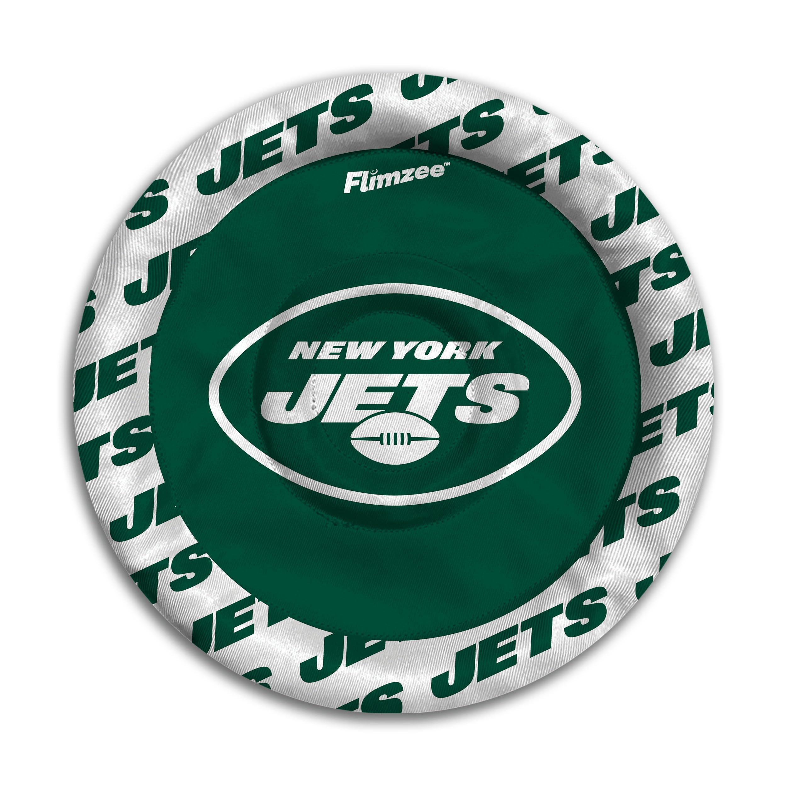 YouTheFan NFL New York Jets Flimzee Bean-Bag Flying Disc - Sports Collectibles, Sports Memorabilia, Sports Fan Shop, Sports Gifts