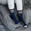 For Bare Feet Mens NCAA 4 Stripe Deuce Crew Socks,Penn State Nittany Lions,Large (10-13) - Sports Gifts, Sports Memorabilia, Sports Collectibles, Fan Shop