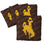 YouTheFan NCAA Wyoming Cowboys Cornhole Bags - 4PK - Brown - Sports Collectibles, Sports Memorabilia, Sports Fan Shop, Sports Gifts