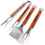 YouTheFan 5021923 NCAA Oregon State Beavers Spirit Series 3-Piece BBQ Set, 22" x 9", Team Colors - Sports Collectibles, Sports Memorabilia, Sports Fan Shop, Sports Gifts