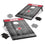 Wild Sports 2'x3' MDF Wood NCAA College Utah Utes Cornhole Set - Gray Wood Design - Sports Collectibles, Sports Memorabilia, Sports Fan Shop, Sports Gifts