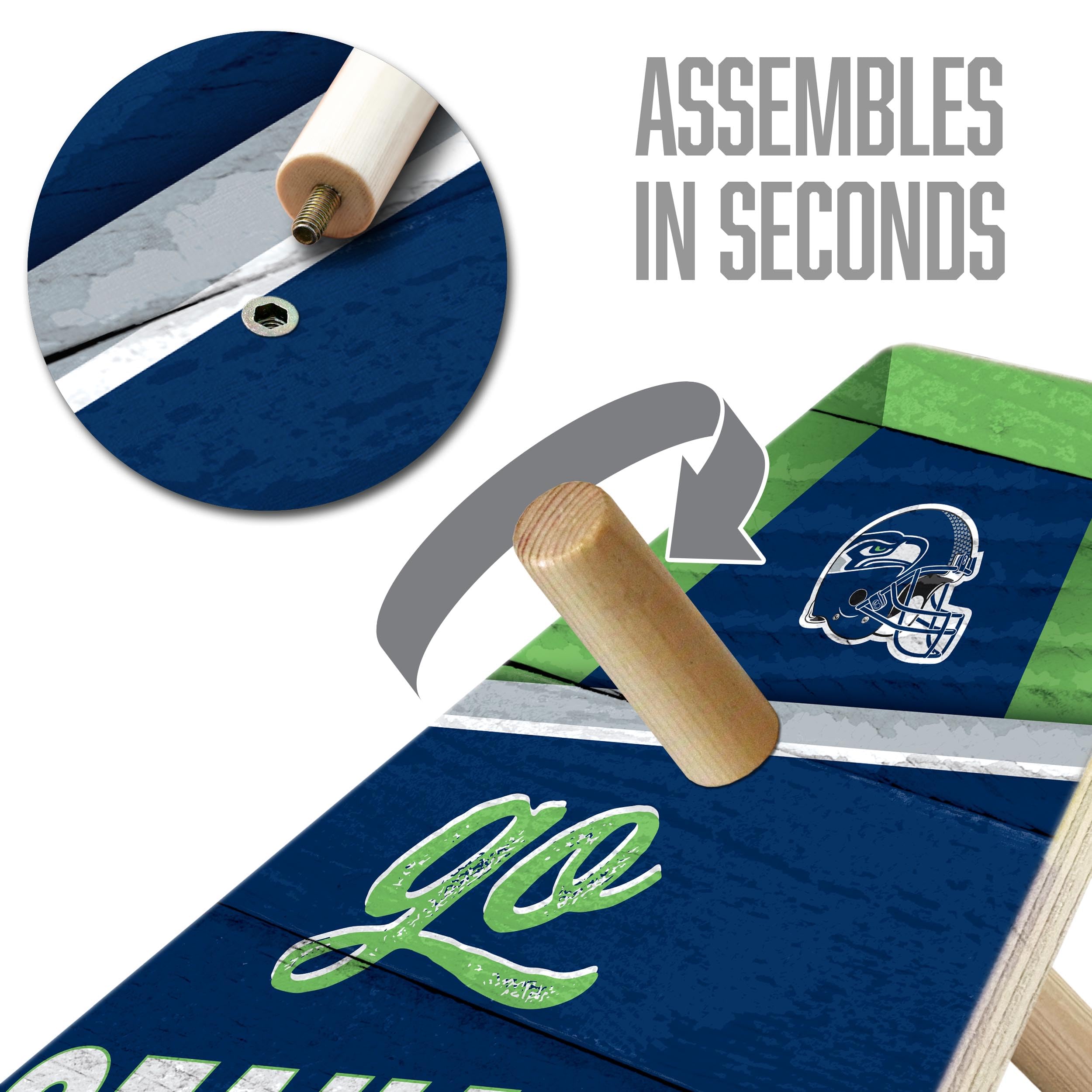 YouTheFan NFL Seattle Seahawks RingBag - Sports Collectibles, Sports Memorabilia, Sports Fan Shop, Sports Gifts