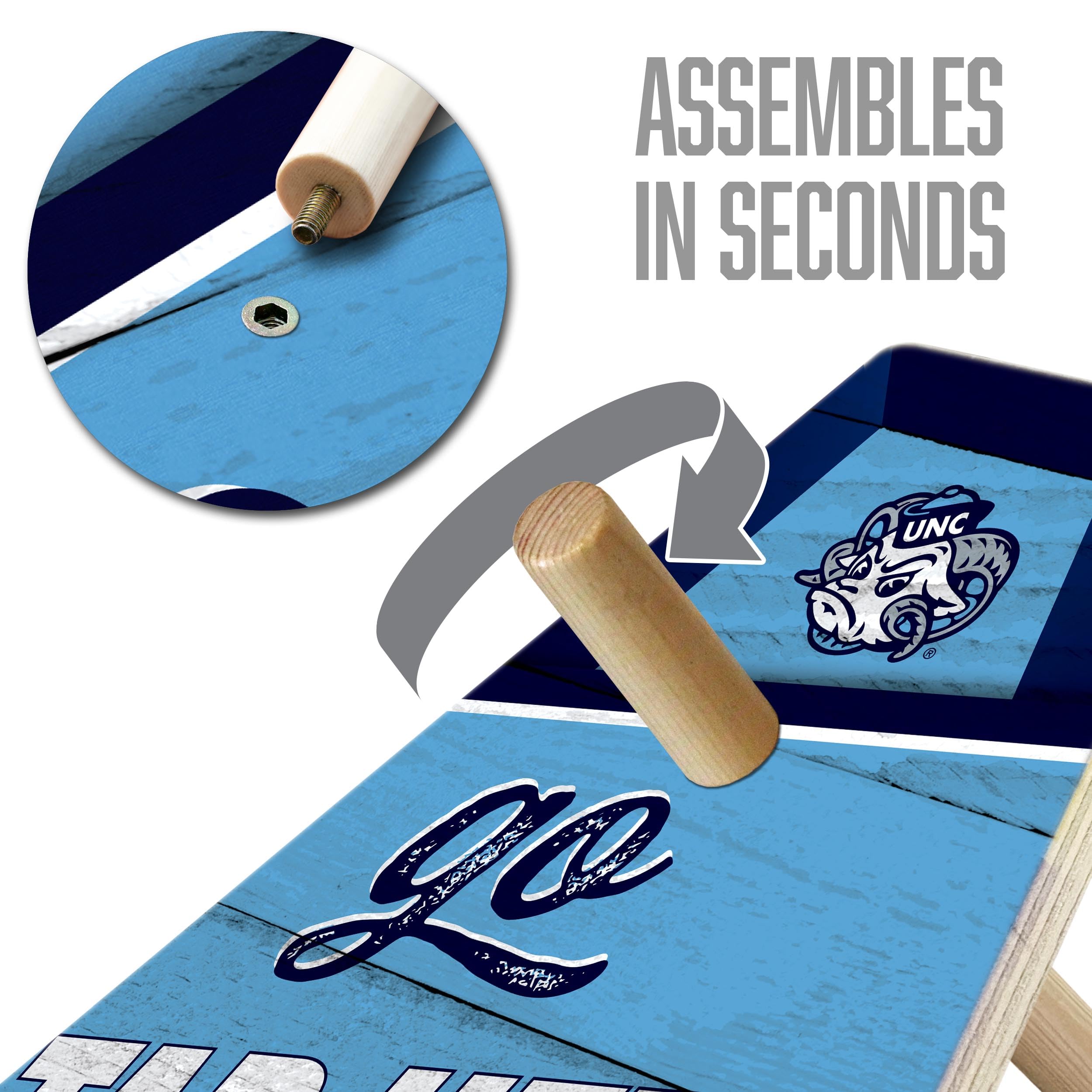 YouTheFan NCAA North Carolina Tar Heels RingBag - Sports Collectibles, Sports Memorabilia, Sports Fan Shop, Sports Gifts