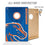 YouTheFan NCAA Boise State Broncos 2’ x 3’ Wood Cornhole Game with Logo Bags - Sports Collectibles, Sports Memorabilia, Sports Fan Shop, Sports Gifts