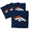 YouTheFan NFL Denver Broncos Cornhole Bags - 4PK - Blue - Sports Collectibles, Sports Memorabilia, Sports Fan Shop, Sports Gifts