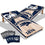 YouTheFan NCAA Nevada Wolf Pack 2’ x 4’ Professional Wood Cornhole Game with Logo Bags - Sports Collectibles, Sports Memorabilia, Sports Fan Shop, Sports Gifts