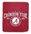 NCAA Alabama Crimson Tide Vintage Arch Block Ultra Soft Blanket - Sports Gifts, Sports Memorabilia, Sports Collectibles, Fan Shop