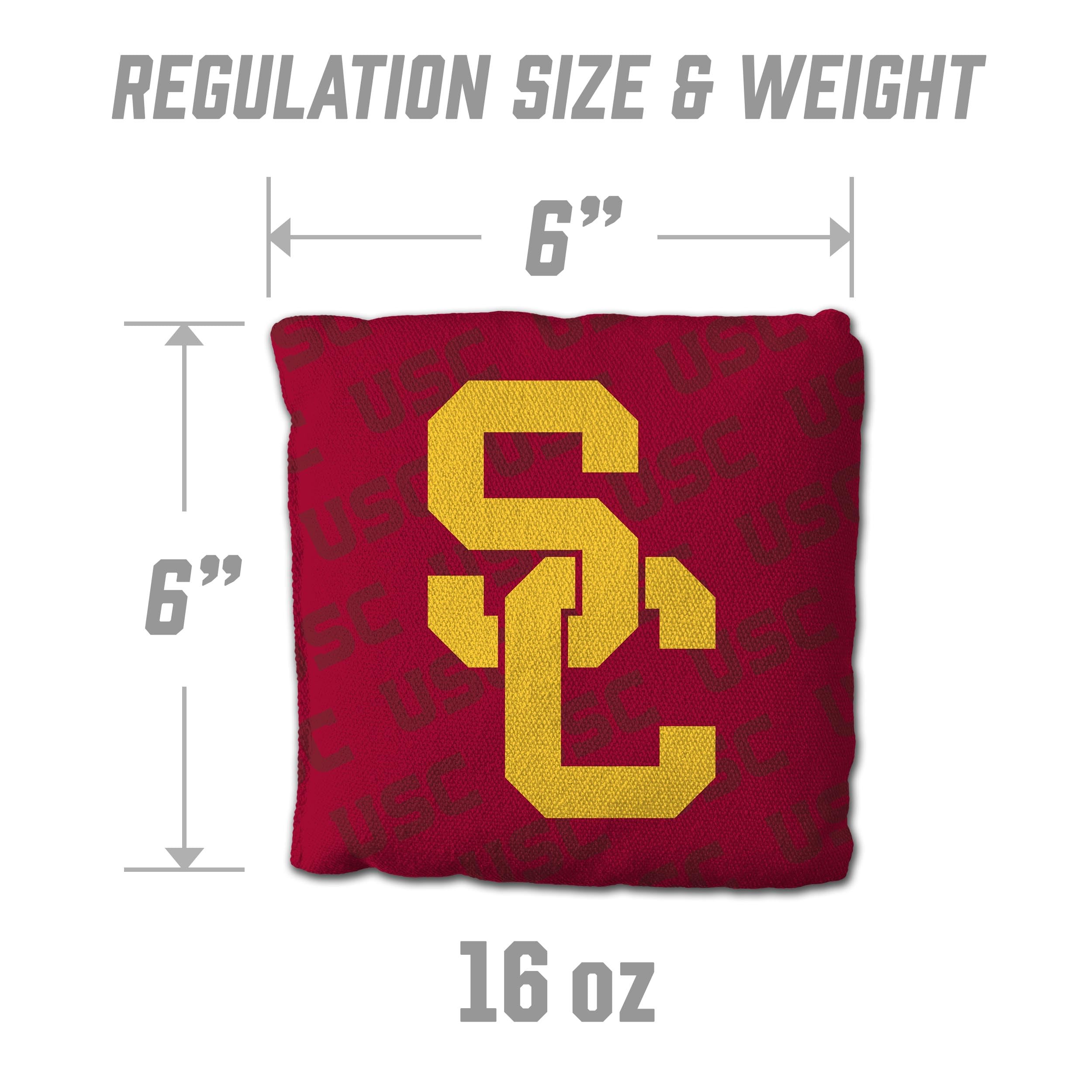 YouTheFan NCAA USC Trojans Cornhole Bags - 4PK - Red - Sports Collectibles, Sports Memorabilia, Sports Fan Shop, Sports Gifts