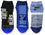 For Bare Feet NHL ST. LOUIS BLUES Stripe Stack 3 Pack Ankle Sock Team Colors Large - Sports Gifts, Sports Memorabilia, Sports Collectibles, Fan Shop