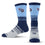 For Bare Feet NFL TENNESSEE TITANS Elevate Premium Dress Crew Sock Team Color Large - Sports Gifts, Sports Memorabilia, Sports Collectibles, Fan Shop