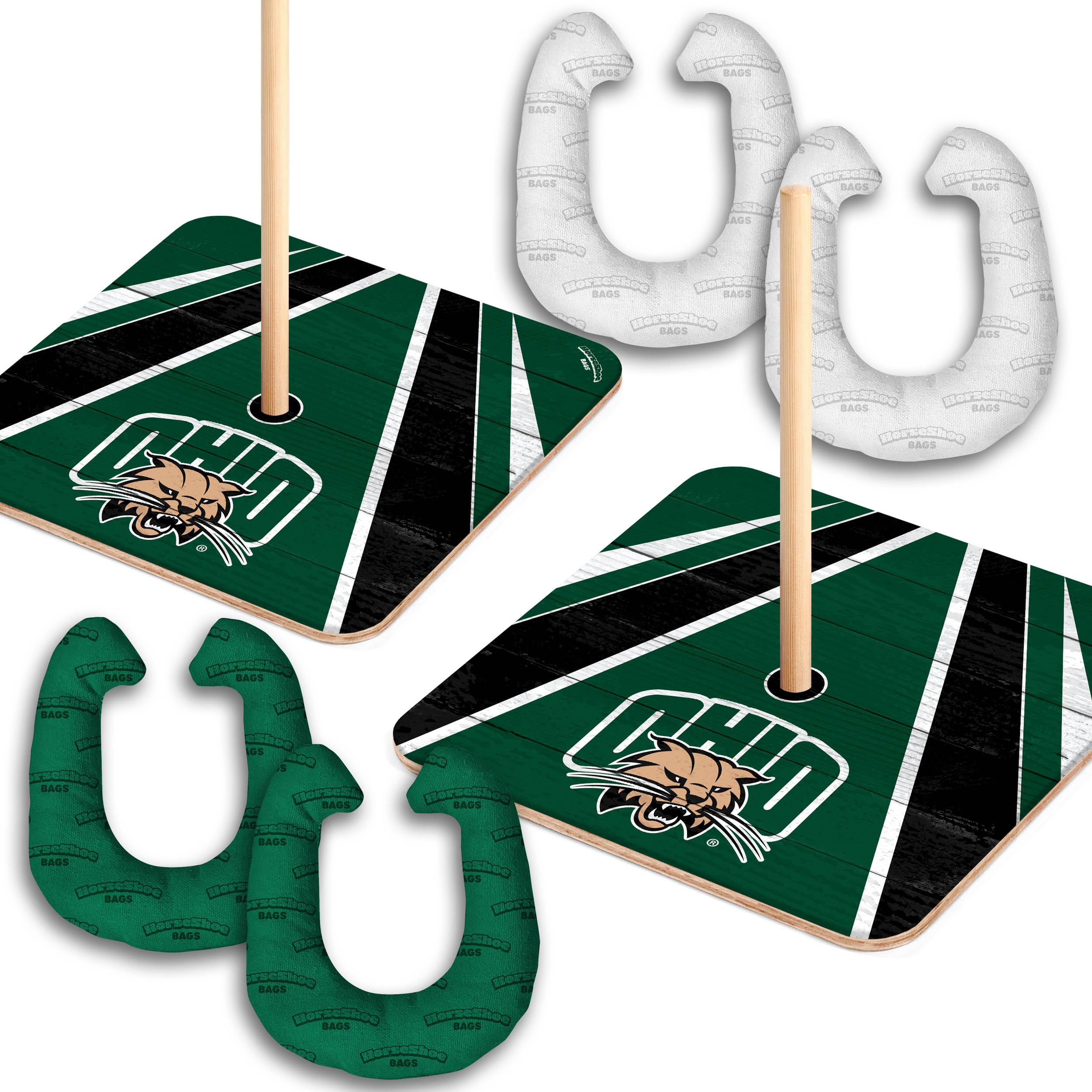 YouTheFan NCAA Ohio Bobcats Horseshoe Bags - Sports Collectibles, Sports Memorabilia, Sports Fan Shop, Sports Gifts