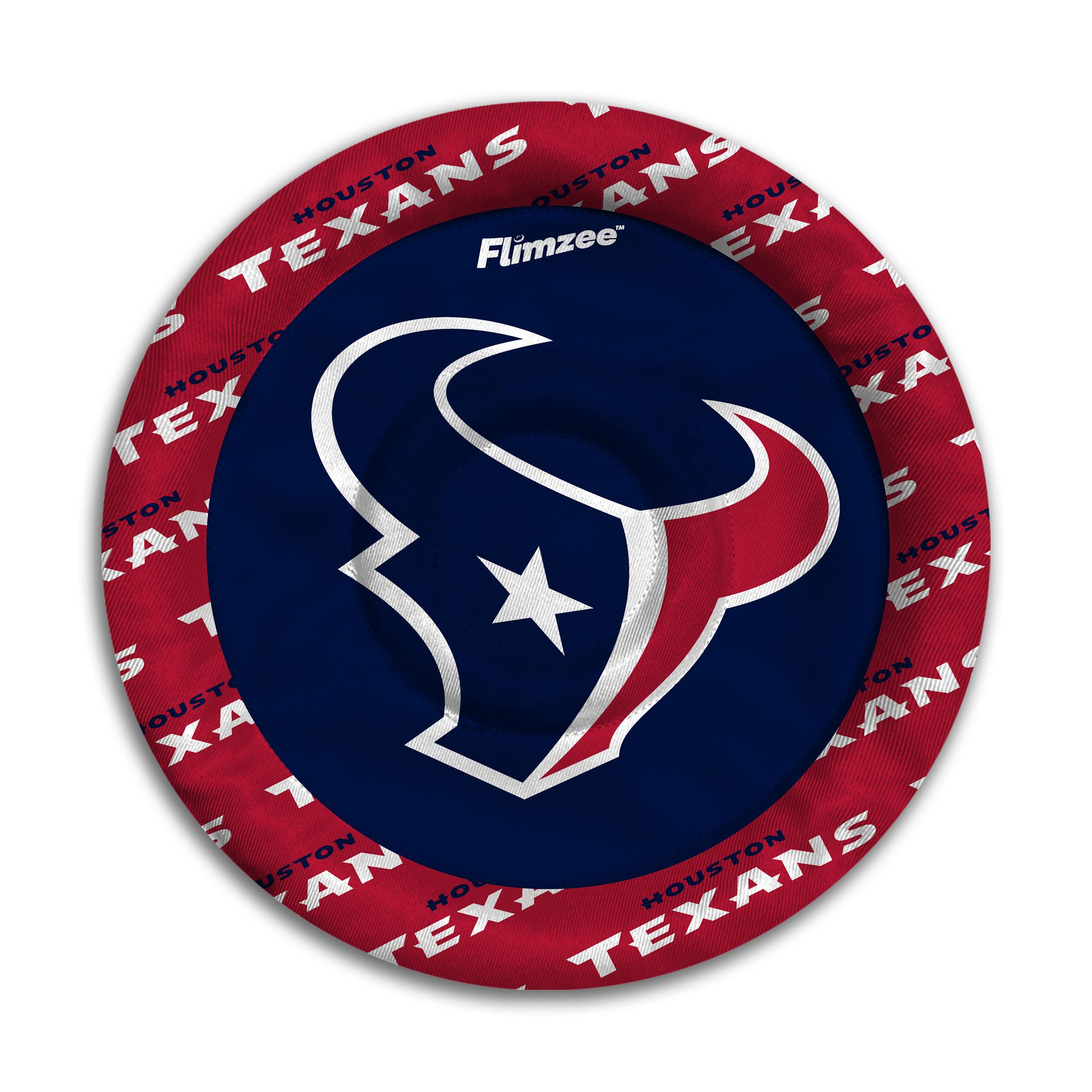 YouTheFan NFL Houston Texans Flimzee Bean-Bag Flying Disc - Sports Collectibles, Sports Memorabilia, Sports Fan Shop, Sports Gifts