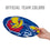 YouTheFan NCAA Kansas Jayhawks Flimzee Bean-Bag Flying Disc - Sports Collectibles, Sports Memorabilia, Sports Fan Shop, Sports Gifts