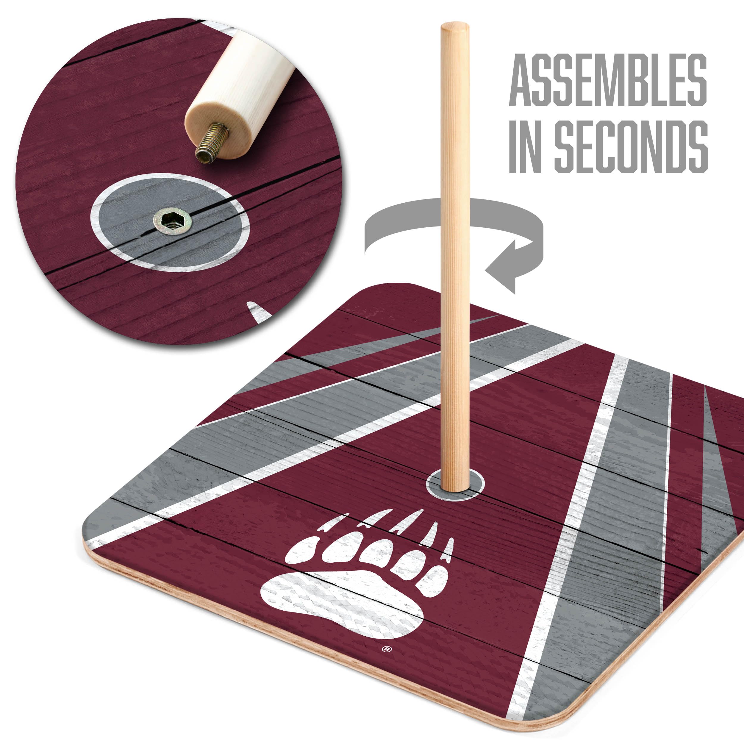 YouTheFan NCAA Montana Grizzlies Horseshoe Bags - Sports Collectibles, Sports Memorabilia, Sports Fan Shop, Sports Gifts