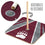 YouTheFan NCAA Montana Grizzlies Horseshoe Bags - Sports Collectibles, Sports Memorabilia, Sports Fan Shop, Sports Gifts