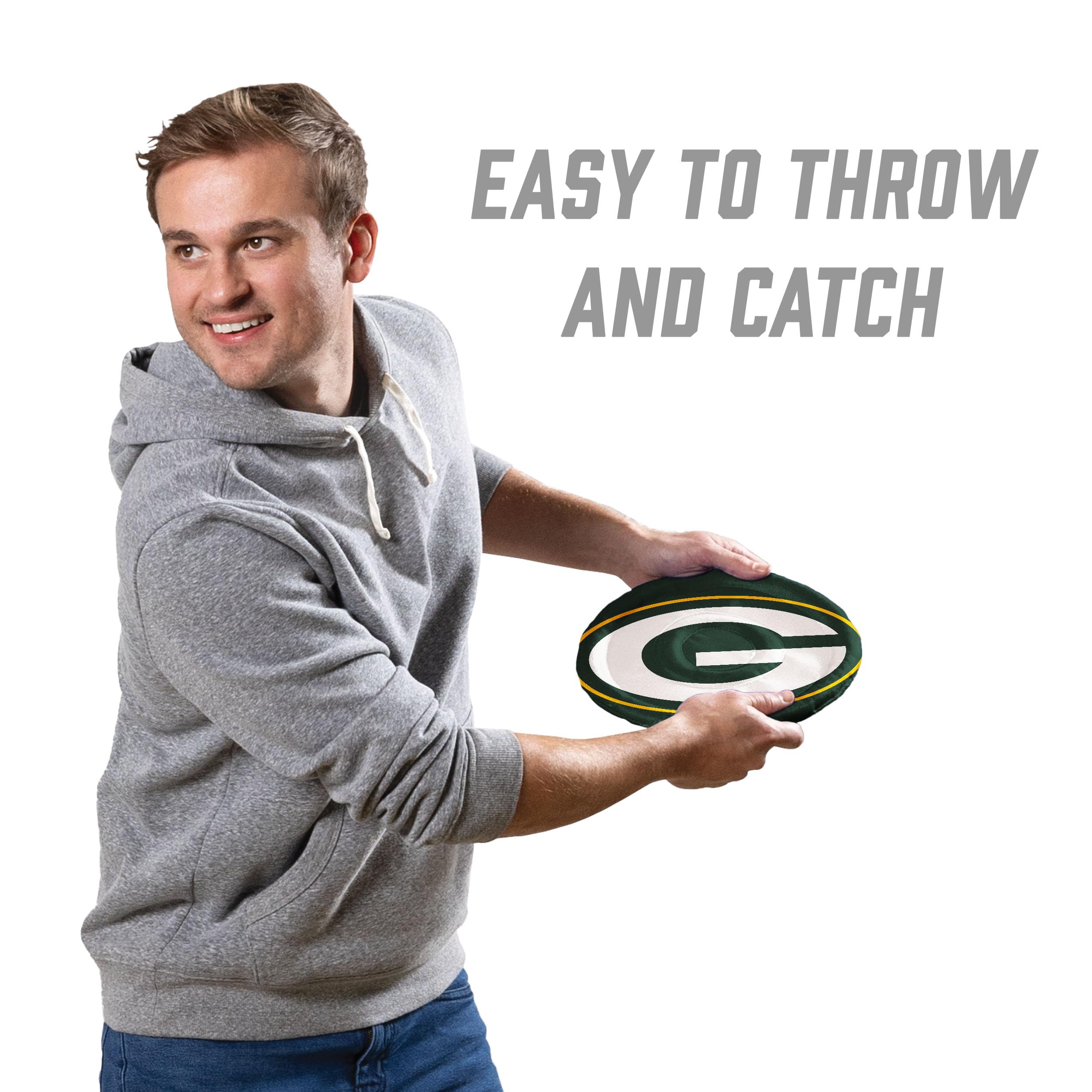 YouTheFan NFL Green Bay Packers Flimzee Bean-Bag Flying Disc - Sports Collectibles, Sports Memorabilia, Sports Fan Shop, Sports Gifts