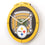 YouTheFan NFL Pittsburgh Steelers 3D StadiumView Clock - Sports Gifts, Sports Memorabilia, Sports Collectibles, Fan Shop