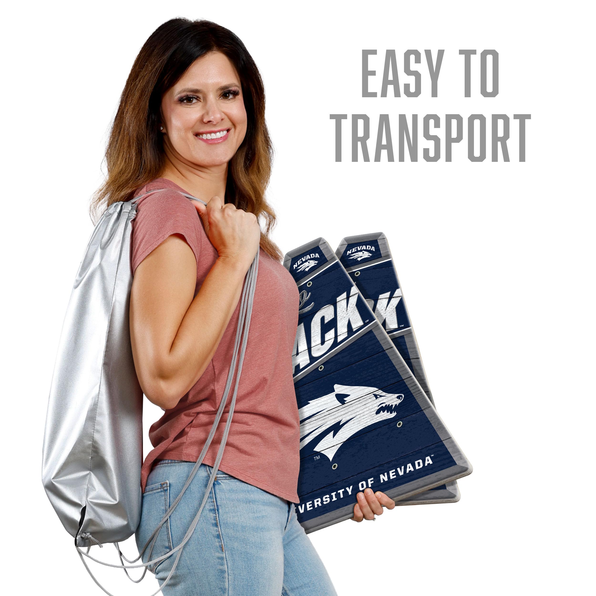YouTheFan NCAA Nevada Wolf Pack RingBag - Sports Collectibles, Sports Memorabilia, Sports Fan Shop, Sports Gifts